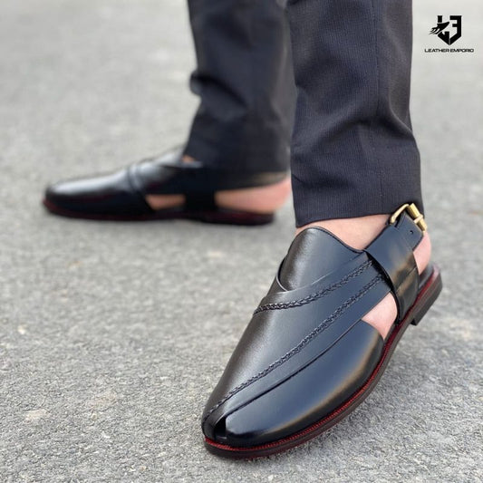 LE Premium Leather Handmade Peshawari Classic- 330 Sandal