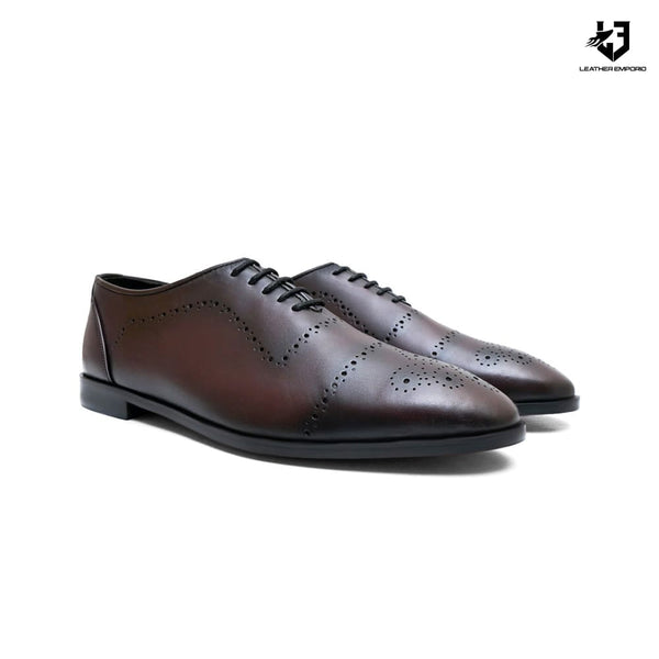 Le Premium Leather Shoe Broque - 801 Formal Shoes