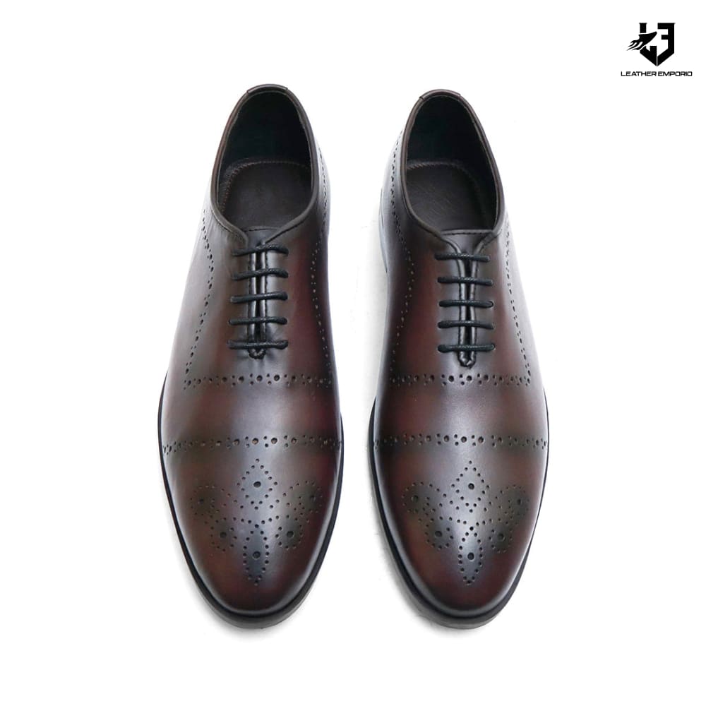 Le Premium Leather Shoe Broque - 801 Formal Shoes