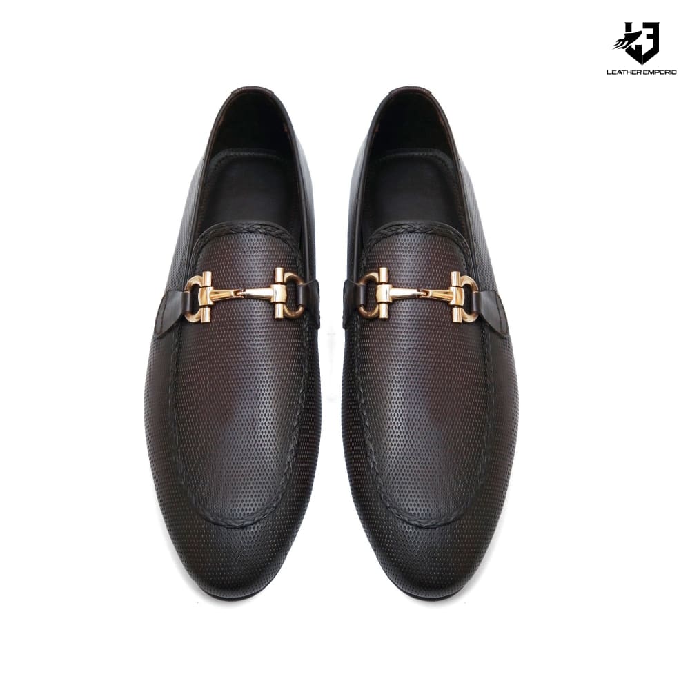 Le Premium Leather Shoe Dotted - 806 Formal Shoes