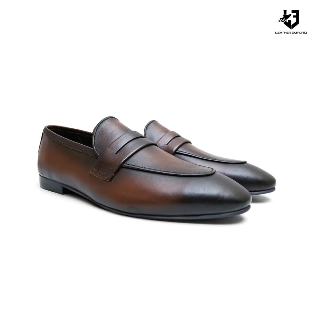 Le Premium Leather Shoe Toned - 803 Formal Shoes