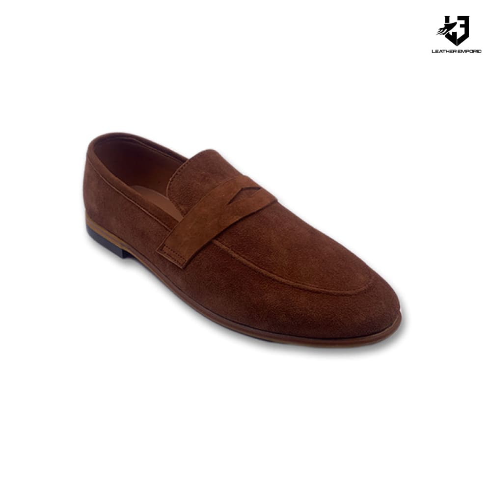 Le Pure Leather Handmade Avaton Suede-161 Formal Shoes