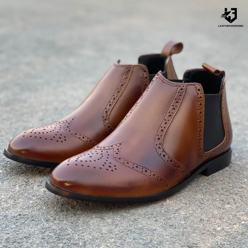 Le Pure Leather Handmade Chelsea-150 Formal Shoes