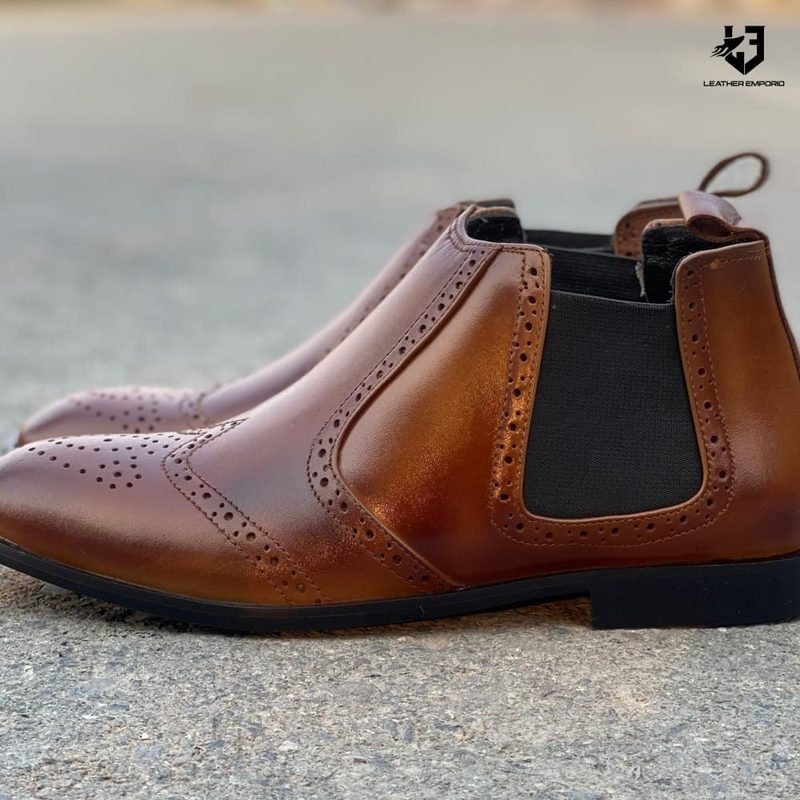 Le Pure Leather Handmade Chelsea-150 Formal Shoes