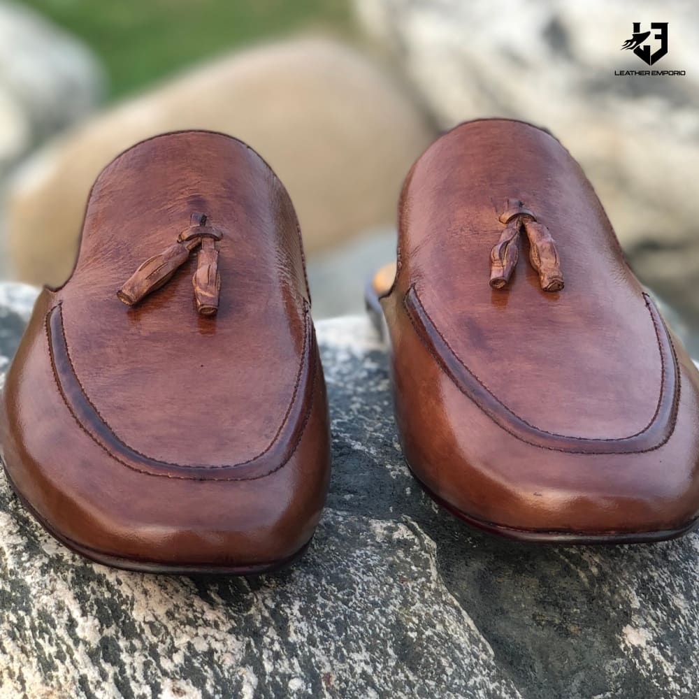 Le Pure Leather Handmade Mules