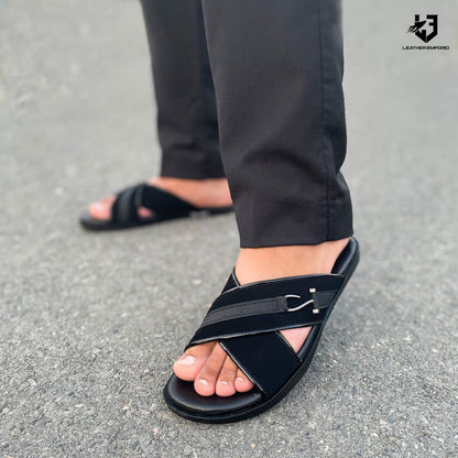 LE Pure Leather Handmade Knox Slipper WL 528 Slipper
