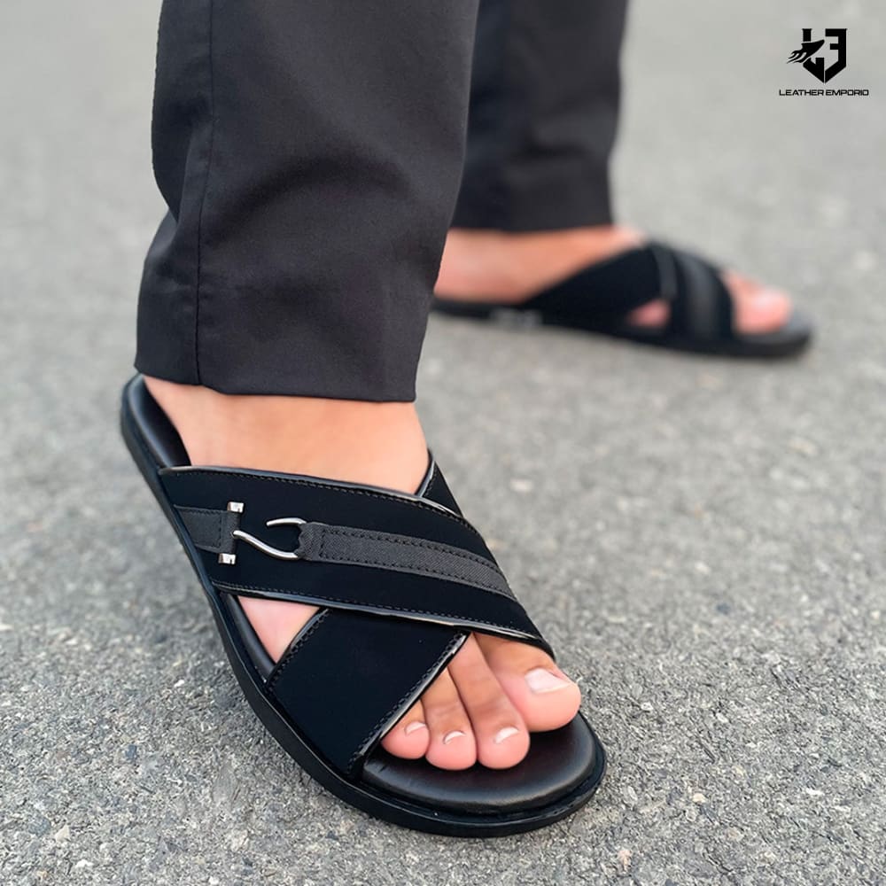 LE Pure Leather Handmade Knox Slipper WL 528 Slipper