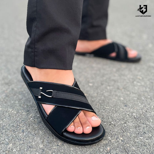 LE Pure Leather Handmade Knox Slipper WL 528 Slipper