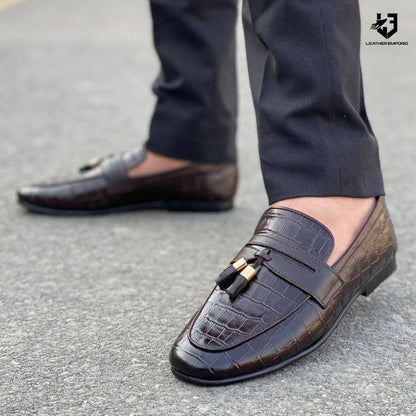 Le Pure Leather Handmade Vegas Tussle-175 Formal Shoes